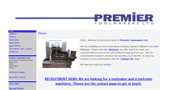 Desktop Screenshot of premiertoolmakers.co.uk